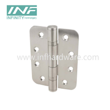 Dobradiças de porta de aço inoxidável personalizadas do ferro de 4 polegadas para a porta de madeira do quarto