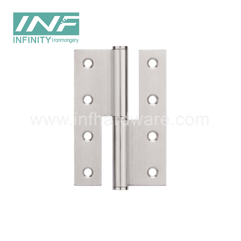 Fabricante de hardware 120 × 80 × 3 Dobradiças de porta de madeira para serviços pesados ​​no atacado Dobradiça L&R de aço inoxidável 