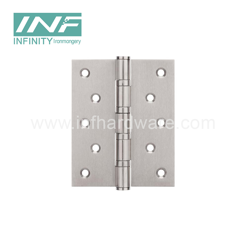 5 × 4 × 3-4bb novo bom fabricante de ferragens de dobradiças planas de aço inoxidável para portas de madeira 