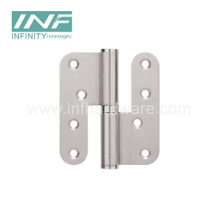 Dobradiças de porta 100 × 88 × 3, aço inoxidável, dobradiças de porta de madeira, acessórios de hardware de dobradiça L&R