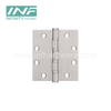 Dobradiças de porta de aço inoxidável 4,5 × 4 × 3-4bb Dobradiças de porta de madeira Acessórios de hardware de dobradiça plana