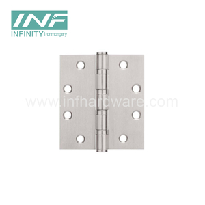 Dobradiças de porta de aço inoxidável 4,5 × 4 × 3-4bb Dobradiças de porta de madeira Acessórios de hardware de dobradiça plana